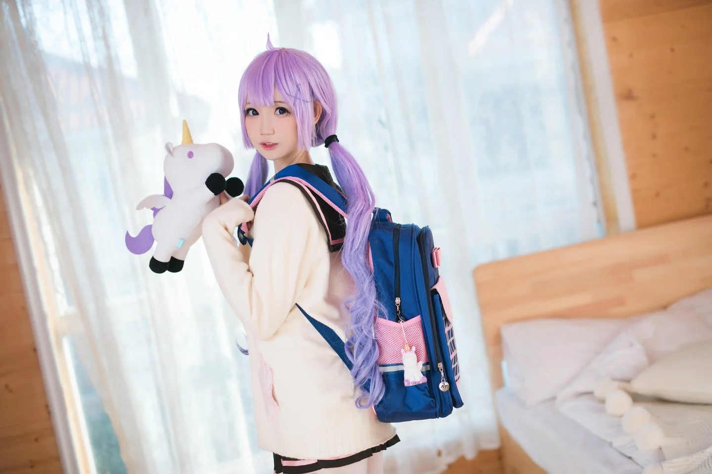 焖焖碳 - 独角兽JK制服 [21P-51MB] tg@simisebaisi 【丝足阁】00.webp